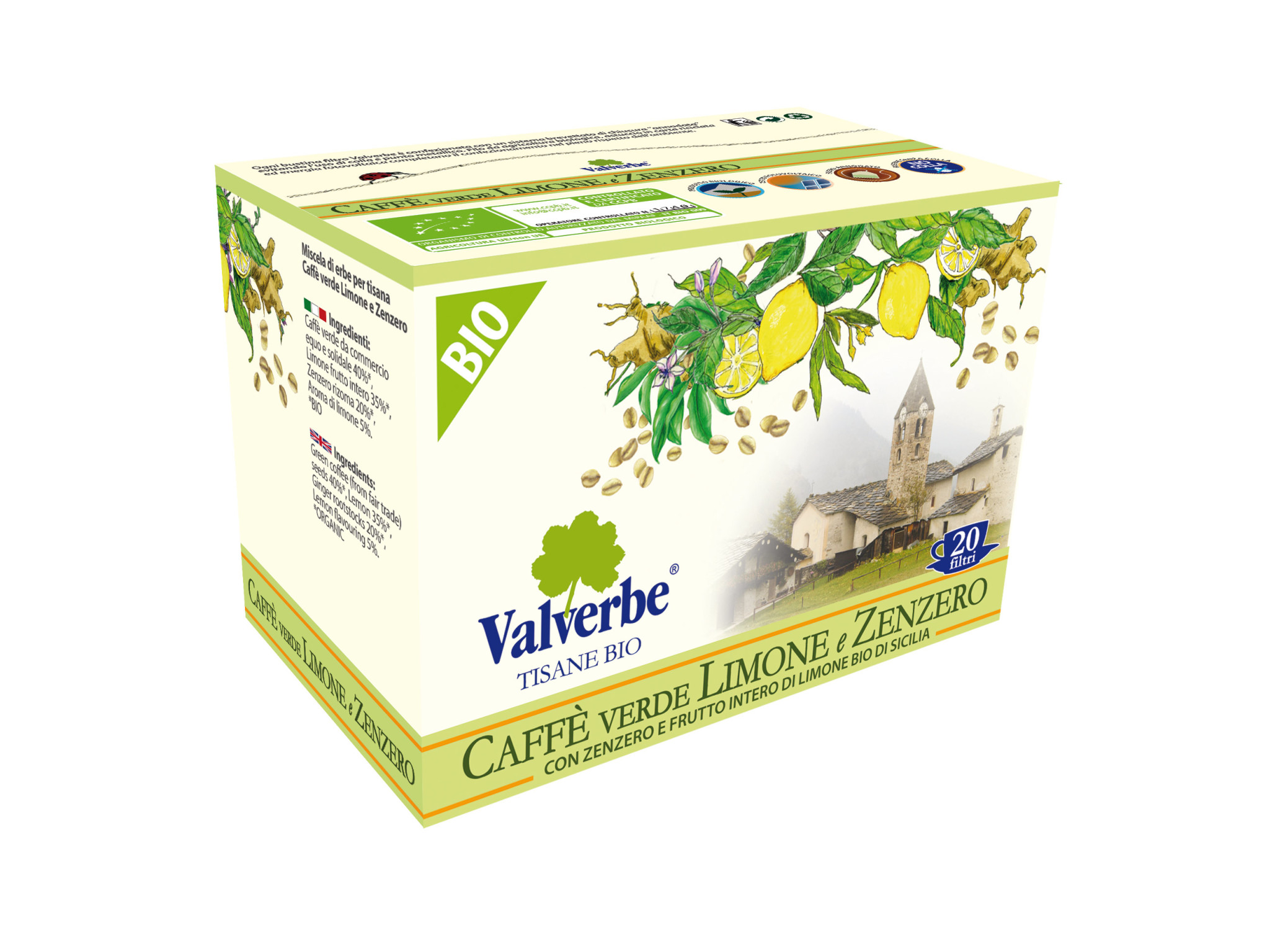 Tè Verde deteinato - Valverbe