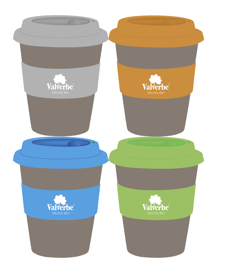 SET FAMILY CUP BAMBOO 4 COLOR