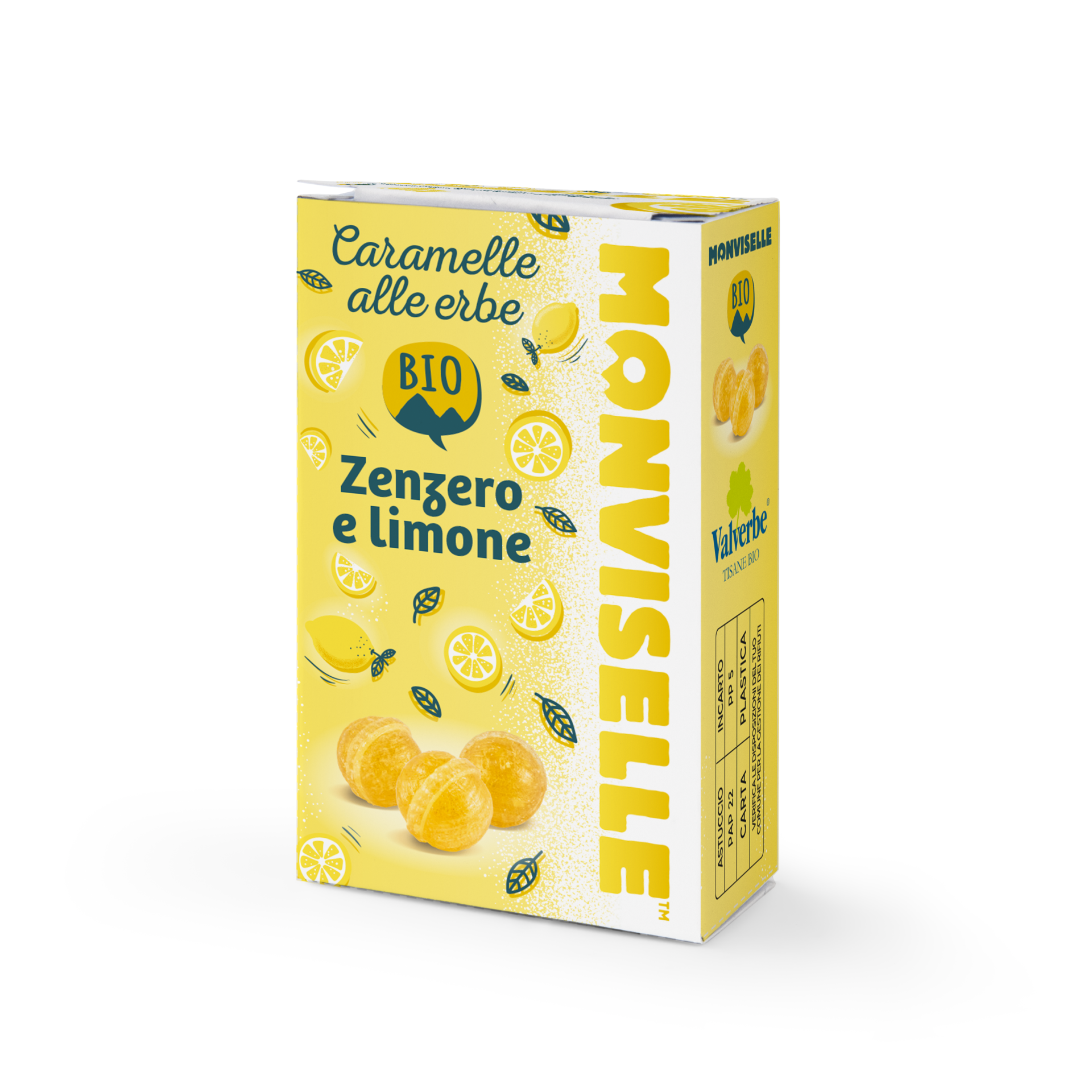 Caramelle Monviselle - Zenzero e Limone
