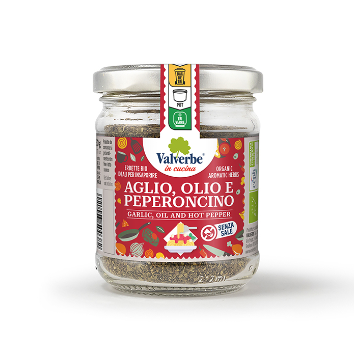 Garlic Oil and Chili Flavor - Valverbe-50g