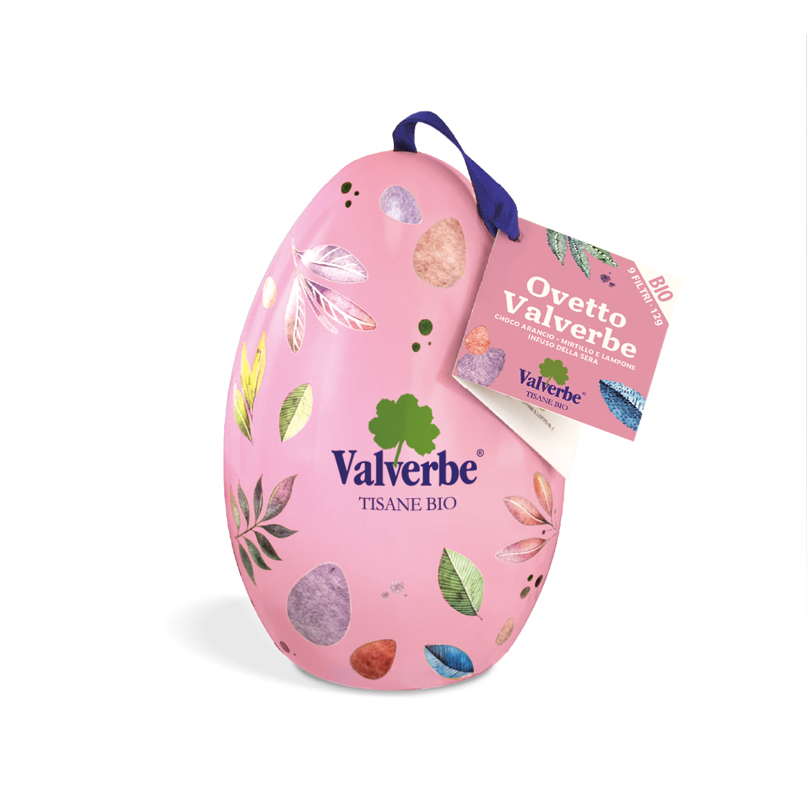 OVETTO in LATTA DA COLLEZIONE ROSA-Valverbe- 9 filtri 12g