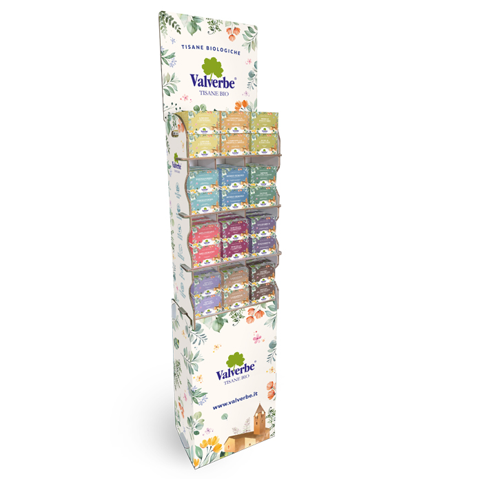 Totem Zero Pensieri Valverbe con 72 Tisane Assortite