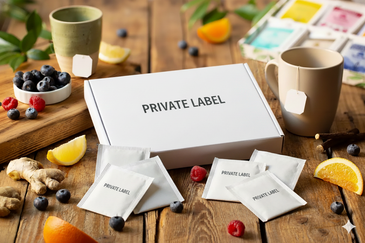 tisane private label produzione e confezionamento tisane conto terzi a marchio cliente
