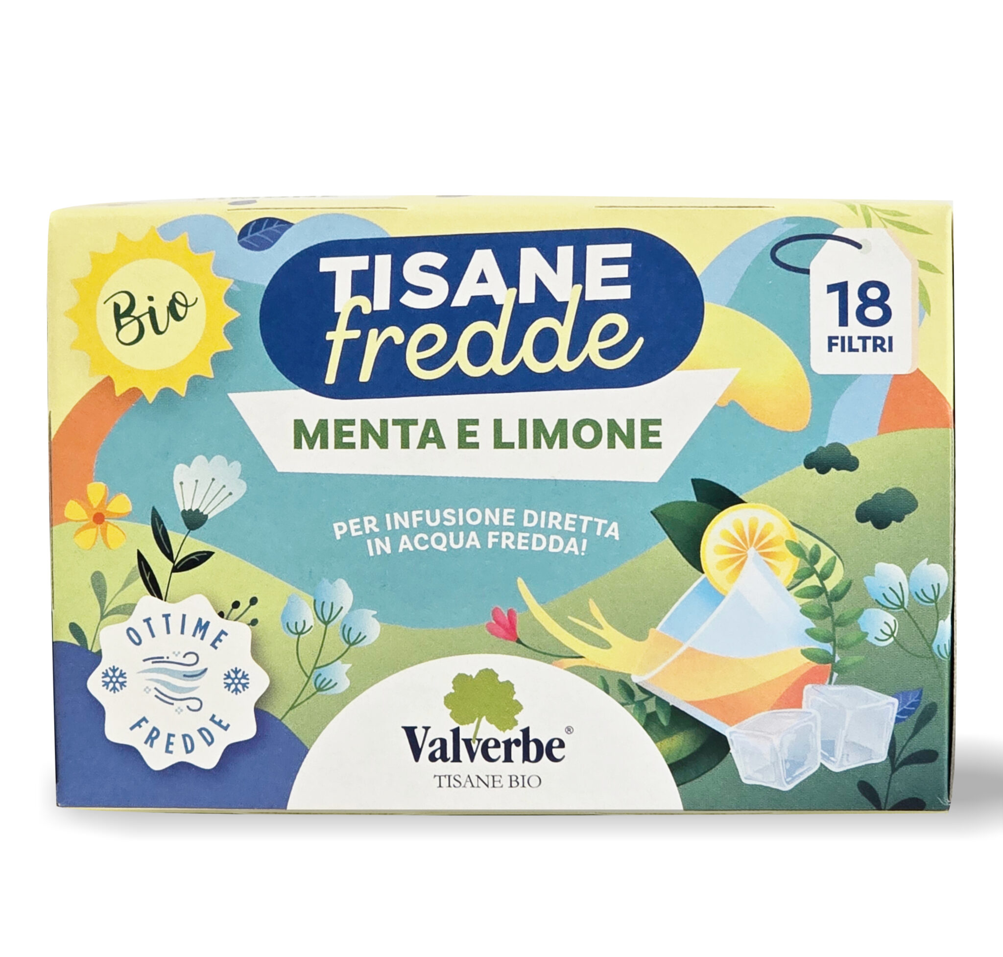 Tisana Fredda menta e limone biologica