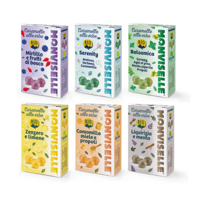 Caramelle miste alle erbe biologiche Valverbe