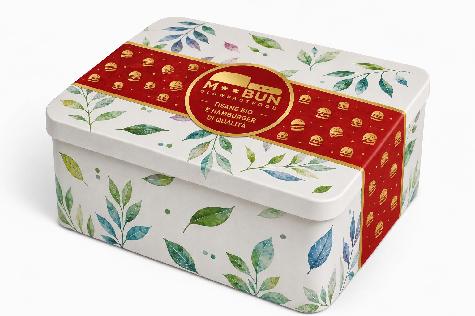 Immagine attuale: latta tisane fascia rossa